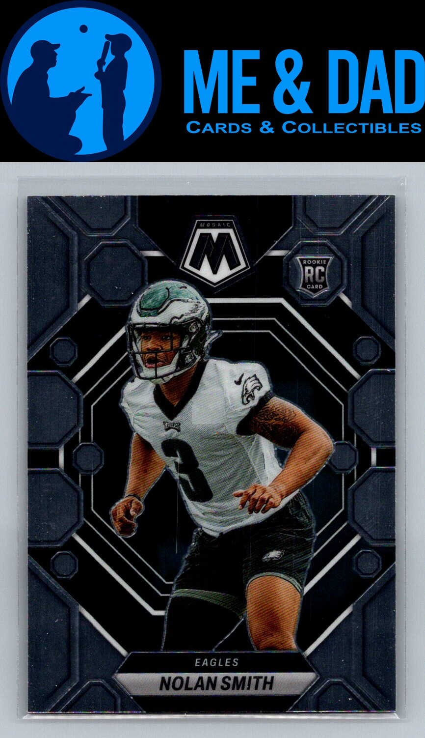 2023 Panini Mosaic #353 Nolan Smith Silver