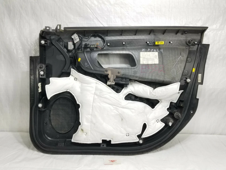 2010-2012 Ford Taurus Front Left Driver Side Interior Door Trim Panel Black OEM - Изображение 3 из 4