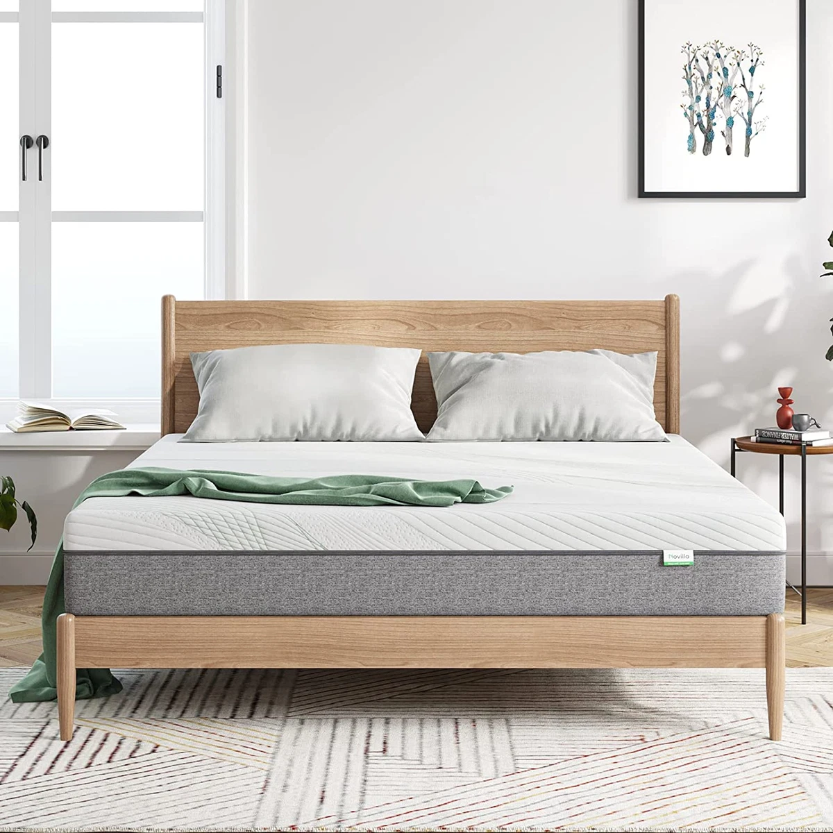 Twin XL Mattress 10 Inch Gel Memory Foam Mattress for Cool Sleep
