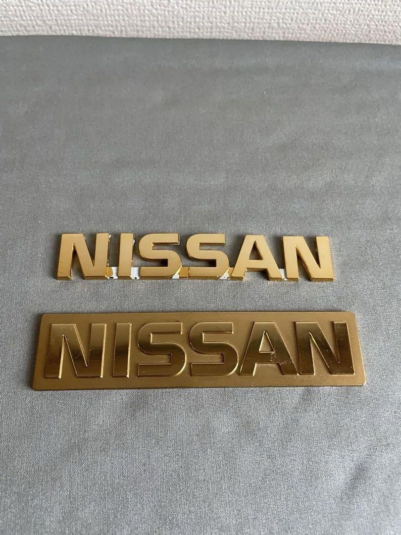 Nissan Gold Emblem - Vintage Rare F/S | eBay