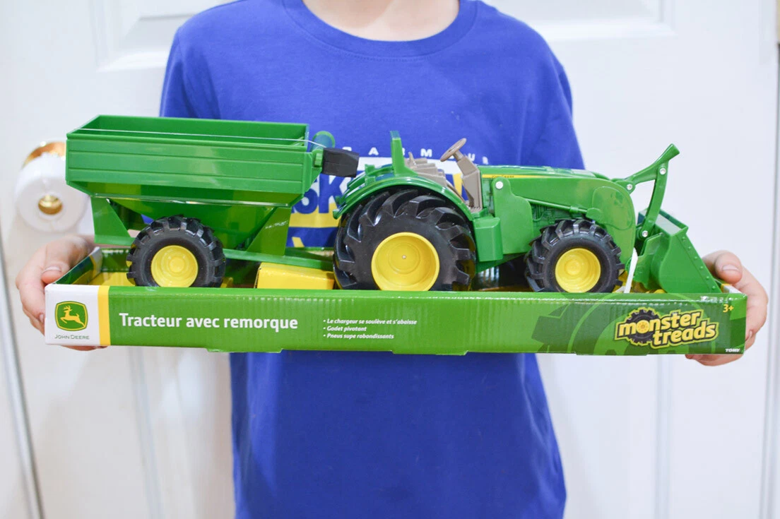 John deere monster treads best sale tractor