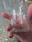 Two Vintage Midvale Guernsey Half Pint Clear Glass Milk Cream Bottles 5.5" — photo 5