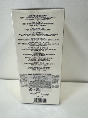 400ml CHANEL No 5 Velvet Milk Bath New Boxed Cellophane Sealed