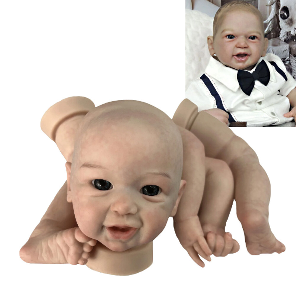 22in Phoenix Solid Silicone Reborn Baby Doll Kits Unassembled