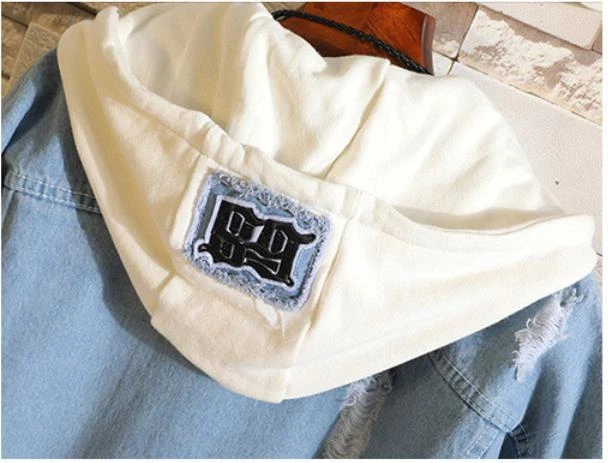 VETEMENTS My Hero Academia Cosplay Anime Cappuccio Jeans Giacca Coat Hoodie Hooded Jacket