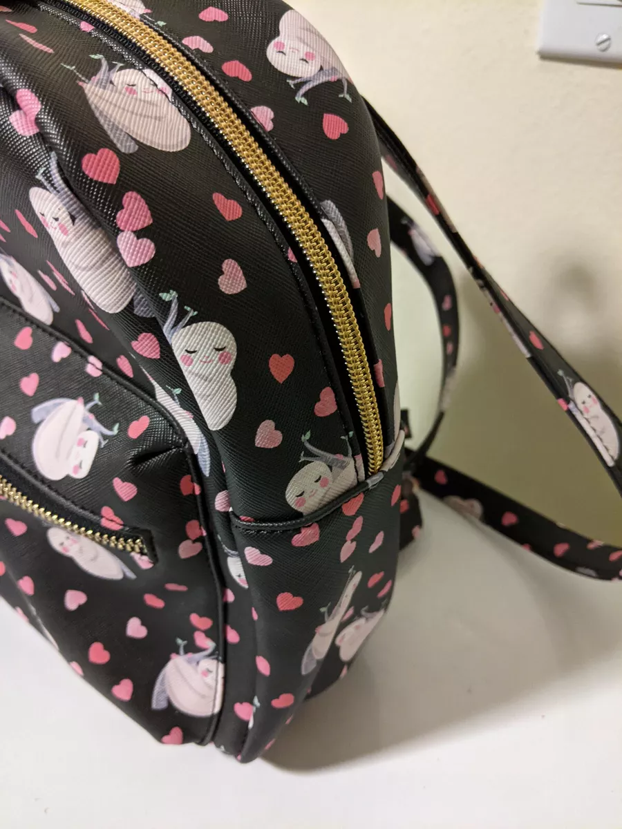 Under One Sky Mini Backpack Sloth Under1Sky Sloth Hearts Black NWT* Cute