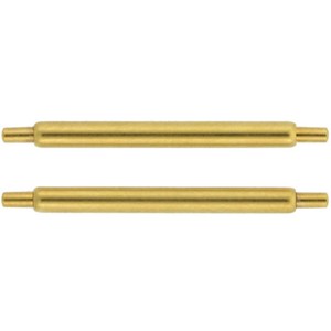 Authentic Swiss Made 20mm Part #23-9292 S/S Gold Plated Spring Bar to Fit Rolex GMT Master