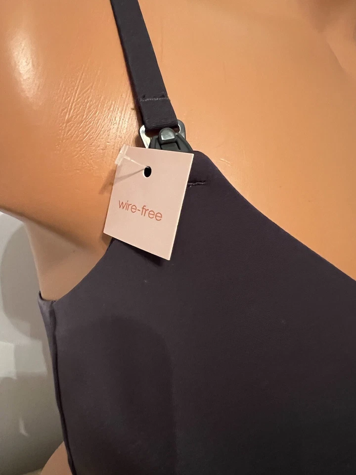 NWT Gilligan & O'Malley Bra Lightly Lined Wire Free Nursing Bra Size 36C - Image 3 of 4
