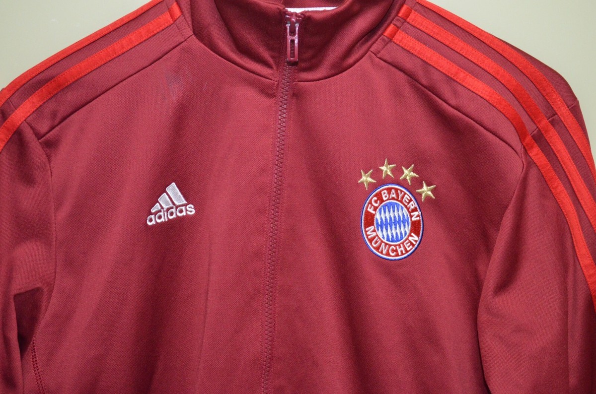 ADIDAS MENS FC BAYERN MUNICH 2015/2016 JACKET TRACK SOCCER