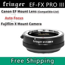 DHL Fringer EF-FX PRO III Auto Focus Mount for Canon EOS Sigma Lens to Fuji FX