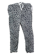 NEW Harper  Elliott Girls joggers Leopard UNISEX WINTER warm PANTS SIZE S