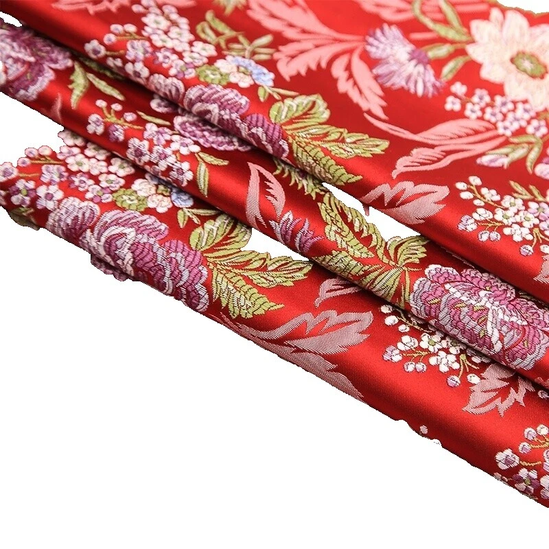 Tela Floral Satén Multicolor