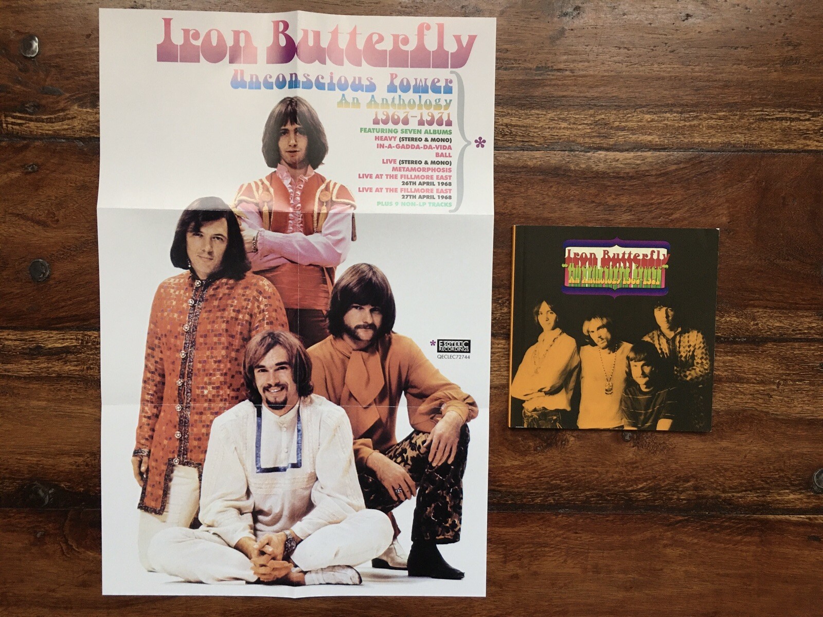 Iron Butterfly Unconscious Power An Anthology 196771 7CD Set
