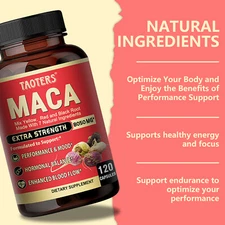 Maca + Ginseng 8050 mg | Improve energy and regulate adrenaline