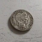 1912-P Barber 90% Silver Dime ~ Free Shipping! #4
