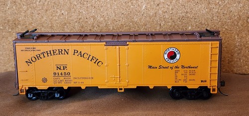 Refrigerador de hielo Northern Pacific RR 40' 91450 Kadee Athearn caja azul construido HO | Zustand: Used
