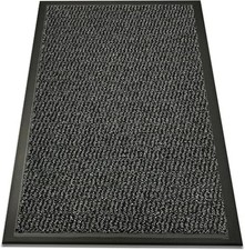 Heavy Duty Non-Slip Rubber Backed Door Mat Indoor Outdoor Entrance Hallway Rug