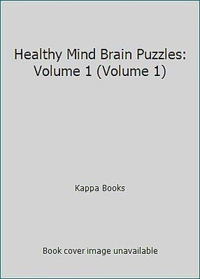 Healthy Mind Brain Puzzles: Volume 1 (V..., Kappa Books
