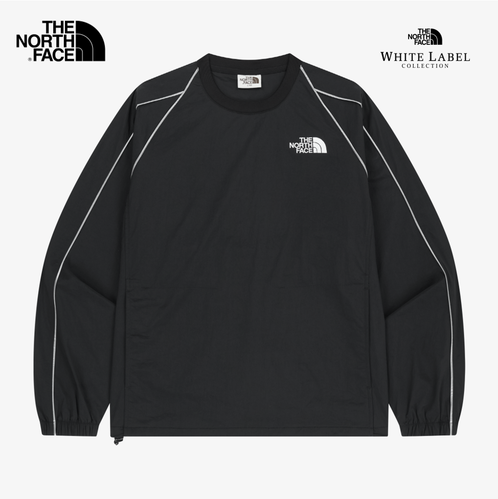 The North Face Korea White Label BRIO CREWNECK T-shirt BLACK ASIAN