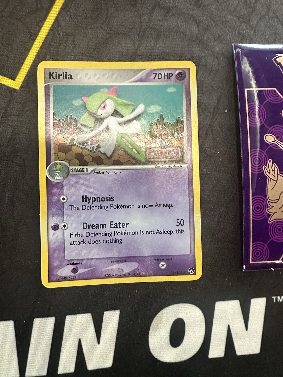 Pokemon Card Kirlia 31/108 Reverse Holo EX Power Keepers Stamp Rare 315🔥MP🔥