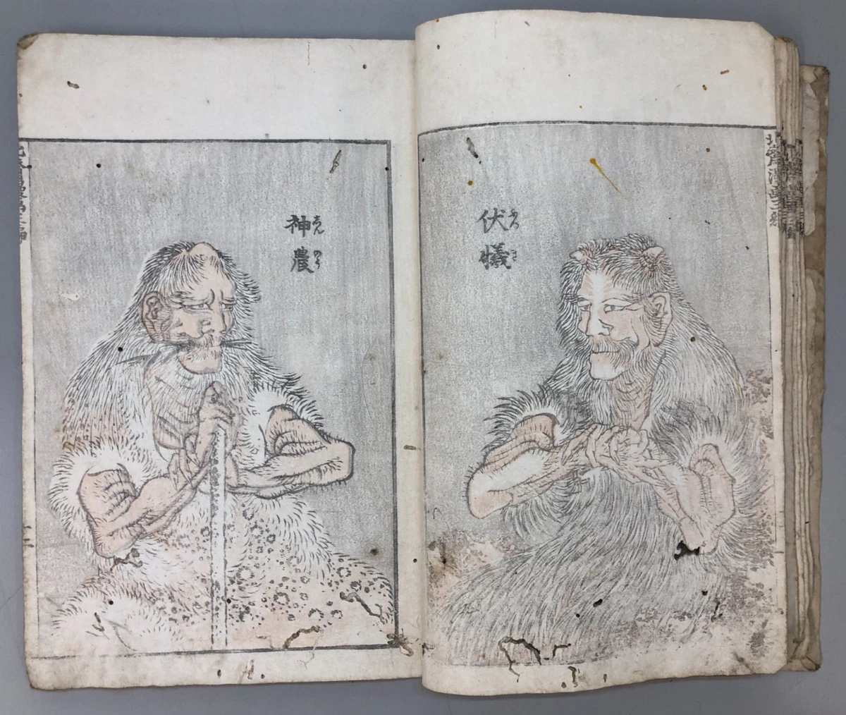 模写伝来cj2134〈張大千〉双幅 中国画 - 香港梅雲堂所蔵 雲禪來支鋼