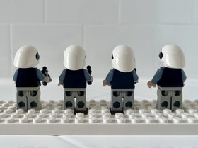 LEGO Star Wars Rebel Scout Fleet Trooper Minifigure Lot 4 sw0187 7668 10198