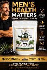 Saw Palmetto Capsules /Tablets 5000 Mg PROSTATE URINARY TRACK HAIR LOSS UK