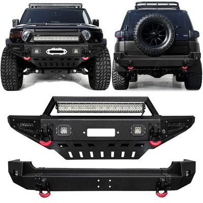 Vijay For 2007-2014 Toyota FJ Cruiser Front or Rear Bumper with LED Lights
