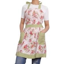 NEOVIVA Kitchen Aprons for Women with Pockets,Cooking Aprons for Women,Vintag...