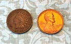 WHEAT ROLL- 1905 Indian/1955 'S "BU" ends - 1916-1958 mixed dates/mm SEE INFO!