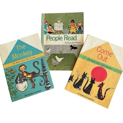 PEOPLE READ The Bank Street Readers (1965 Paperback) VTG First Edition + 2 Extra