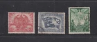 AUSTRALIA 1946 ENDING OF WORLD WAR II ("PEACE") COMPLETE 3 STAMPS SET