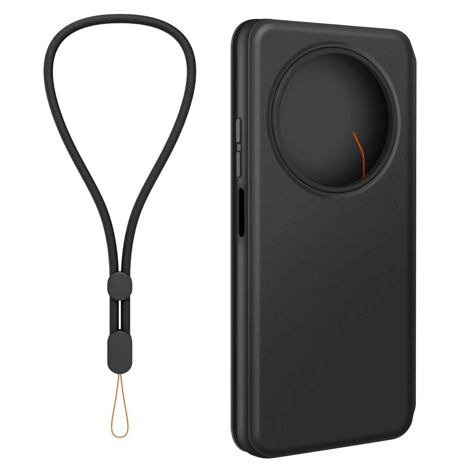 Coque fermeture éclair Xiaomi Redmi 14C en simili-cuir premium à rabat