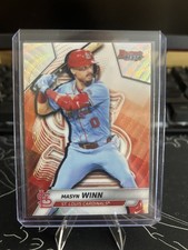 2025 Bowman’s Best Masyn Winn Wave Refractor SP St. Louis Cardinals #44