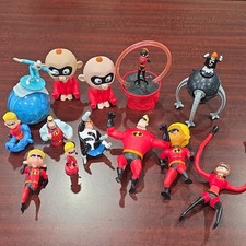 Disney Pixar The Incredibles McDonald's Happy Meal Toy Lot 2004 Mr Incredible