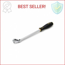 Titan 11300 1/4-Inch Drive x 12-Inch 36-Tooth Extra-Long Flex Head Ratchet