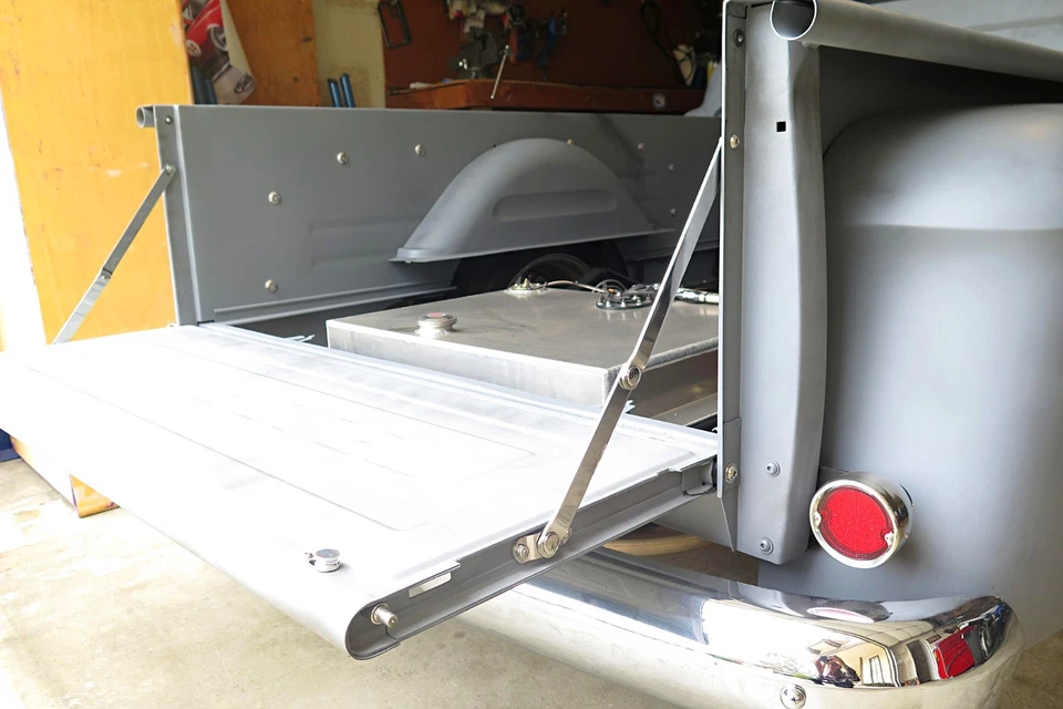 1954-1987 Chevy Truck Hidden Tailgate Link Kit Stepside Foto 3 de 4