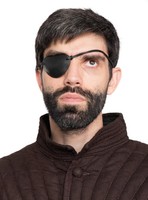 Piraten Leder Augenklappe Karneval FaschingskostüM - Der Piratenklassiker! Die