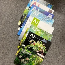 ADA Aqua Design Amano AJ Aqua Journal Vol. 308, 313, 314, 320-323 set of 7 books