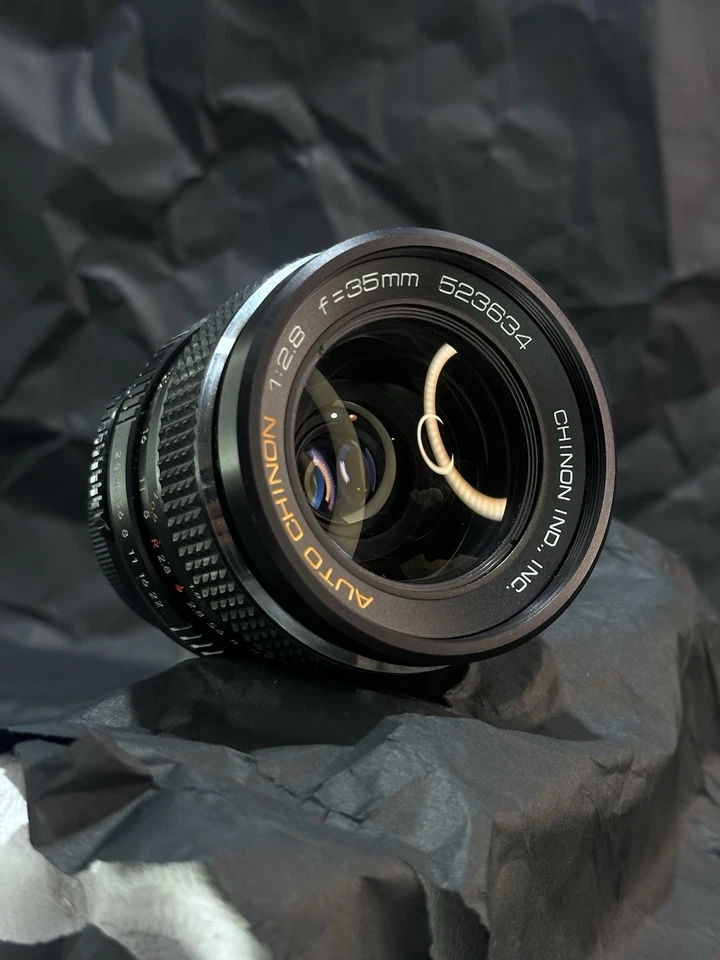 Auto Chinon F/35mm 1:2.8 Prime Telephoto Lens - Screw Mount, M42 Mount - Image 2 of 4
