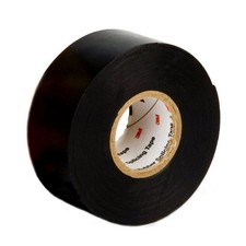 3M Scotch Linerless Rubber Splicing Tape 130C : 2 in. x 15 ft. Black 