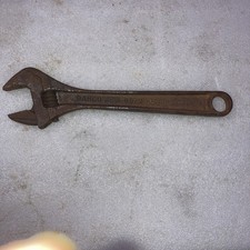 Vintage Swedish BAHCO No 8072 Adjustable 10 Inch Wrench Chromed.