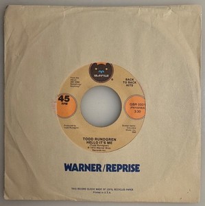 Todd Rundgren: Hello It's Me | eBay