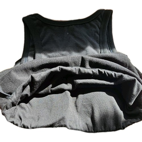 YoungLA X Golds Gym Women's Workout Tank Black Cream SZ Sm 1/1 Sample Nwt 470 - Picture 10 of 14