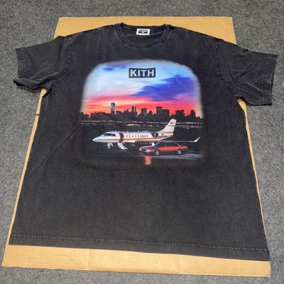 【タグ付】KITH NYC TO THE WORLD Tシャツ 黒 XL KITH NYC Instore Exclusive “NY to The World vintage tee” Black