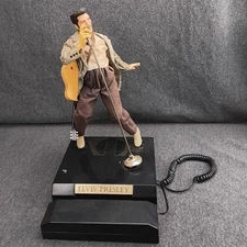 1996 TeleMania Elvis Presley Jail House Rock Singing Dancing Telephone Works!