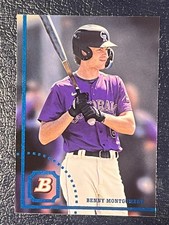 2022 Bowman Heritage Paper Prospect Image Variation Benny Montgomery #BHP-123