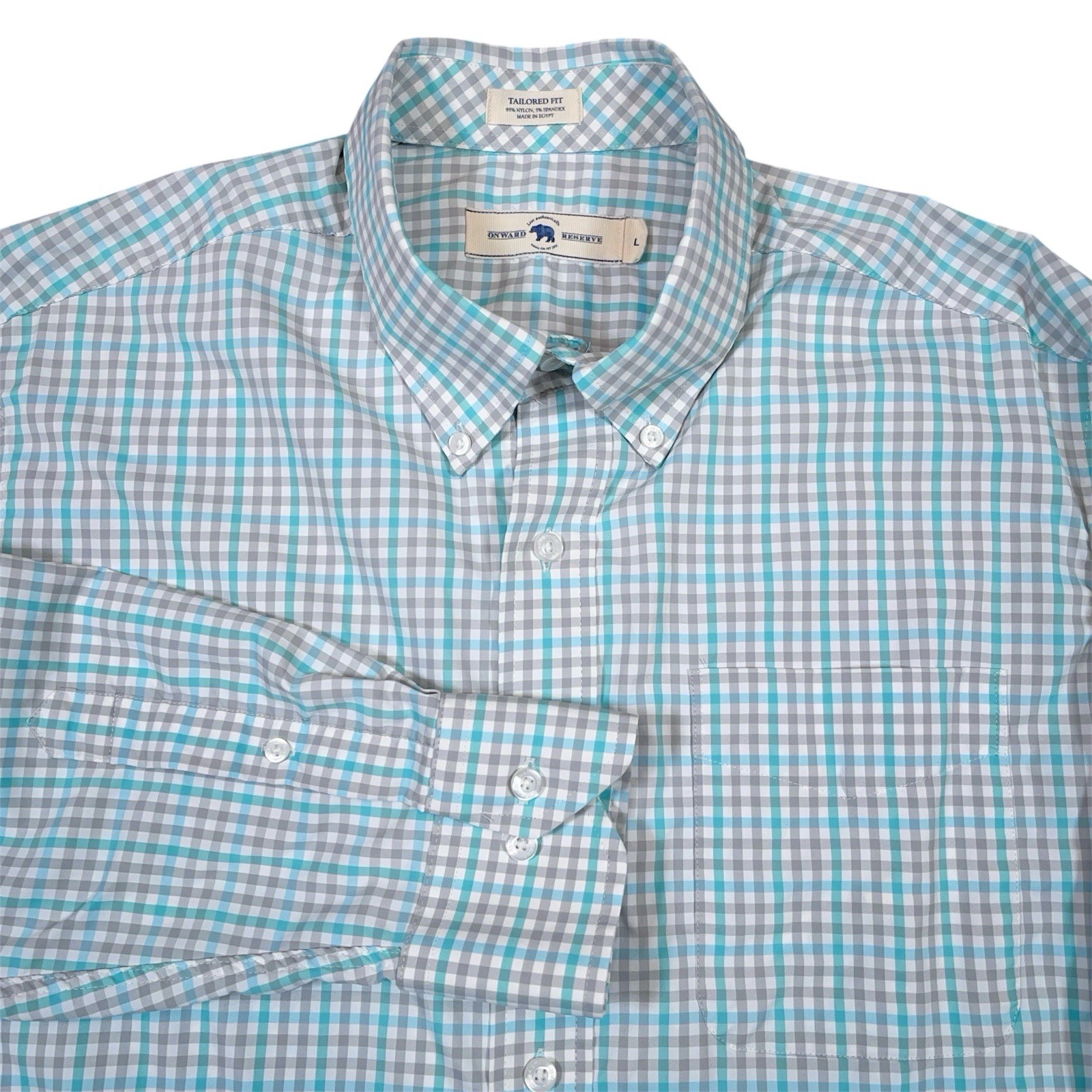 Onward Reserve Performance Button Down Shirt Mens… - image 1