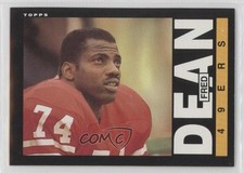1985 Topps Fred Dean #153 HOF 0i6
