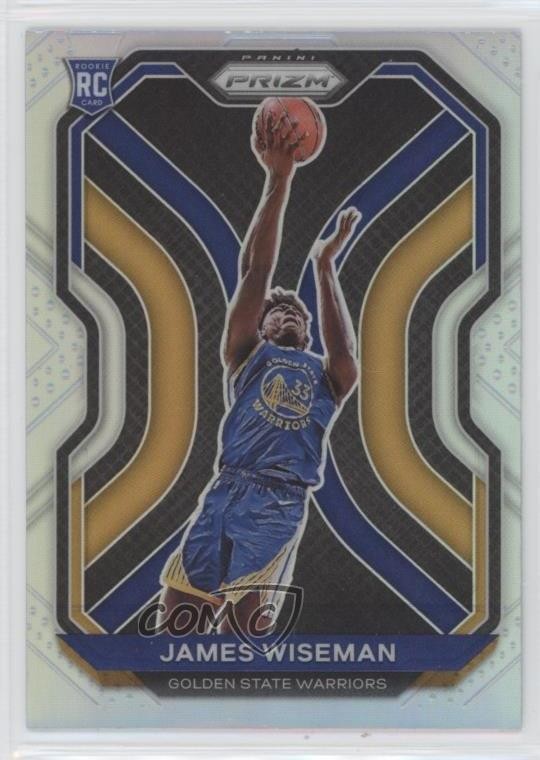 2020-21 Panini Prizm Silver Prizm James Wiseman #268 ga5